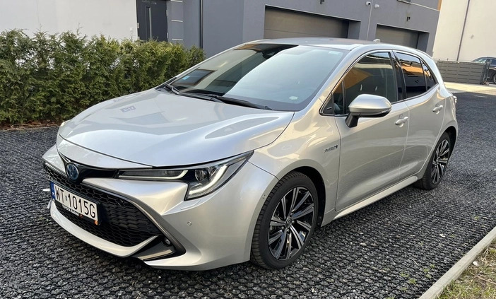 Toyota Corolla cena 79999 przebieg: 45500, rok produkcji 2021 z Ząbki małe 121